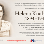 Wystawa poświęcona Helenie Knabównie w siedzibie Zarządu Głównego PZKO