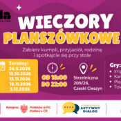 Wieczory planszówkowe w Dziupli